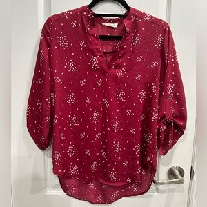 Lush Women’s Red Blouse - Size Small